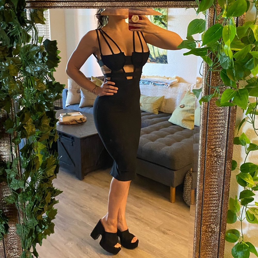 FASHIONNOVA bandage dress